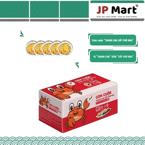 Cơm thanh cua sốt phô mai cuộn 120g