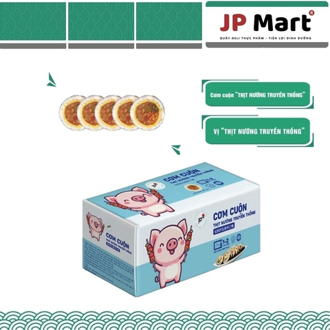 Cơm thịt nướng truyền thống cuộn 120g