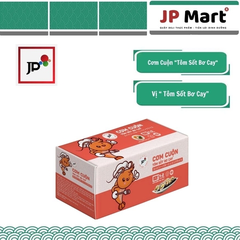 Cơm tôm sốt bơ cay cuộn 120g