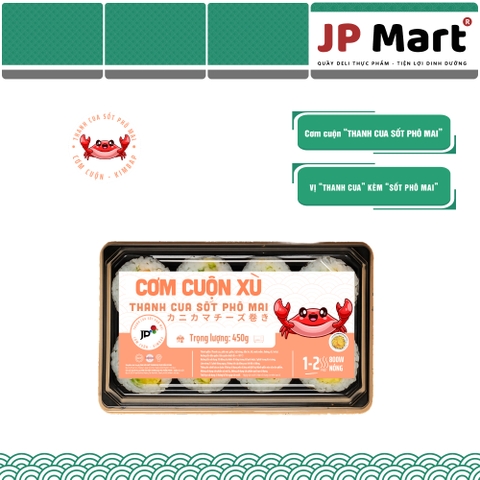 Cơm thanh cua sốt phô mai cuộn xù 600g/5 cái/ hộp