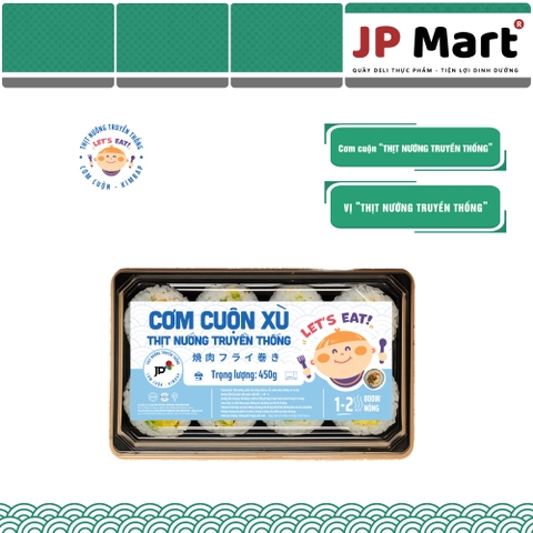 Cơm thịt nướng truyền thống cuộn xù 600g/5 cái/hộp