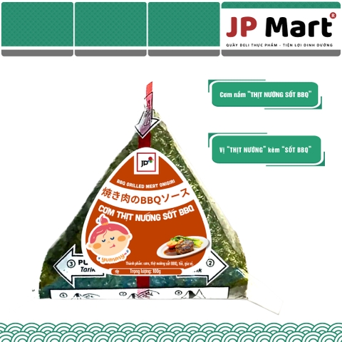 Cơm thịt nướng sốt BBQ tam giác 115g