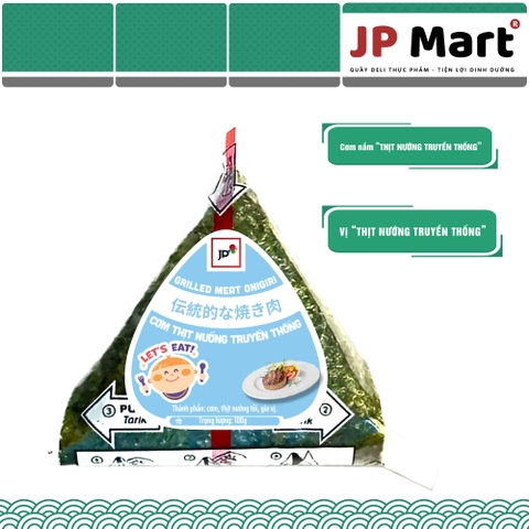 Cơm thịt nướng truyền thống tam giác 115g
