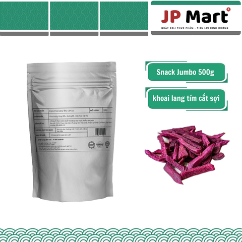 Snack khoai lang tím cắt sợi 500g