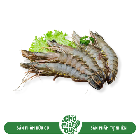 Tôm Sú Tự Nhiên - (25- 30con/kg)