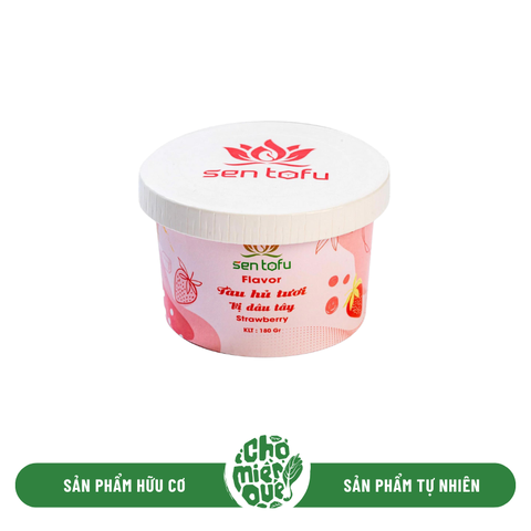 Tàu hủ tươi vị dâu STF - 180gr