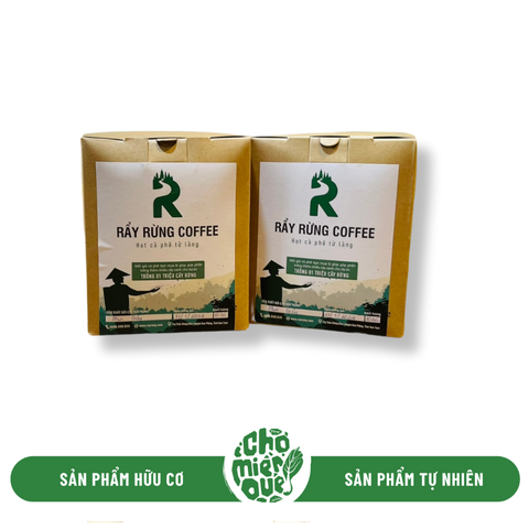 Rẩy rừng coffee (Phin Giấy) - Hộp 10 gói