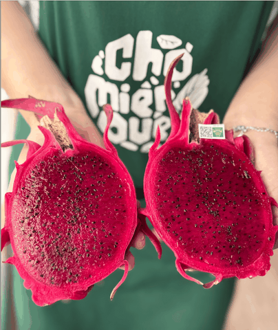 Thanh long ruột đỏ Sx hữu cơ