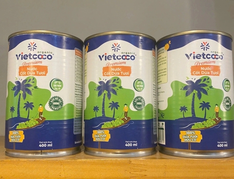 Nước Cốt Dừa Hữu Cơ Vietcoco