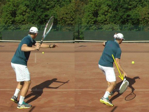 So sánh cú Forehand của dân nghiệp dư và chuyên nghiệp