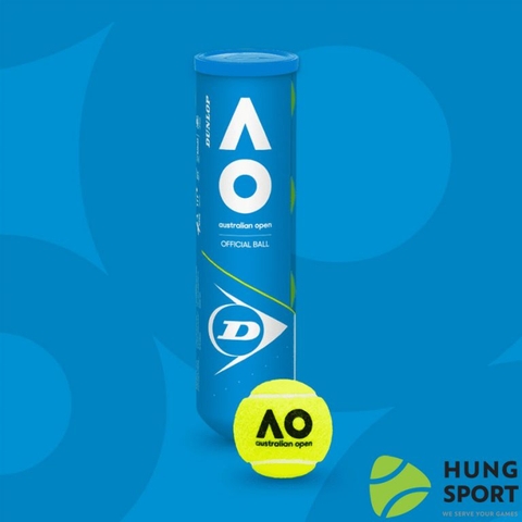 Bóng Tennis Dunlop AO Hộp 3 Quả