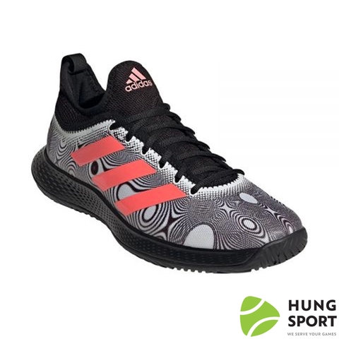 Giày Tennis Adidas Defiant Generation Họa Tiết/Đỏ/Đen