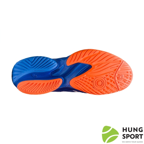 Giày Tennis Asics Court FF3 Novak Xanh/Trắng/Cam