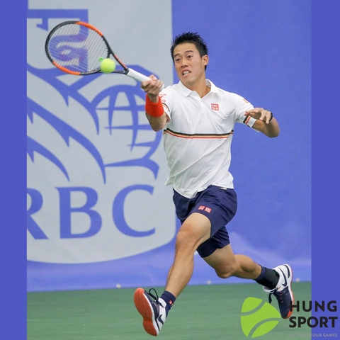 Bộ quần áo Tennis SF UNIQLO Polo Trắng/ xanh tím than