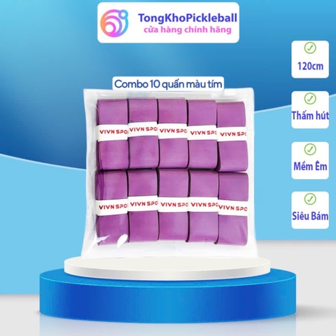 Quấn cán vợt Tennis/Cầu Lông/PickLeball VivnSport Chính Hãng
