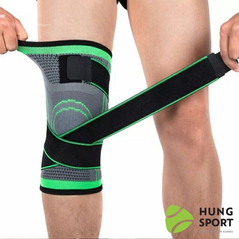 Bó gối thể thao co giãn có đai