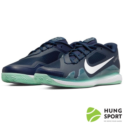 Giày Tennis Nike Court Air Zoom Vapor Pro Đen/Trắng/Xanh