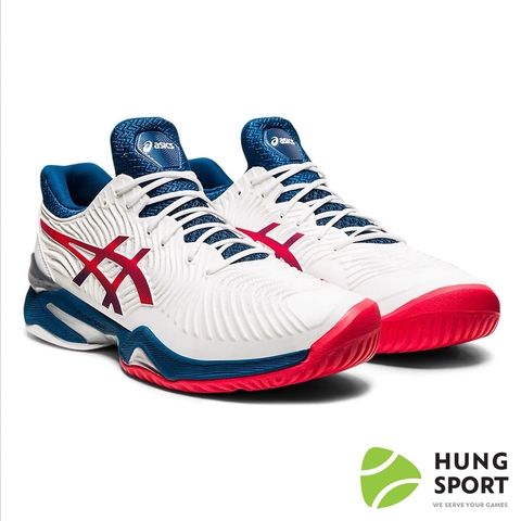 Giày Tennis Asics Court FF 2 White/Mako Blue