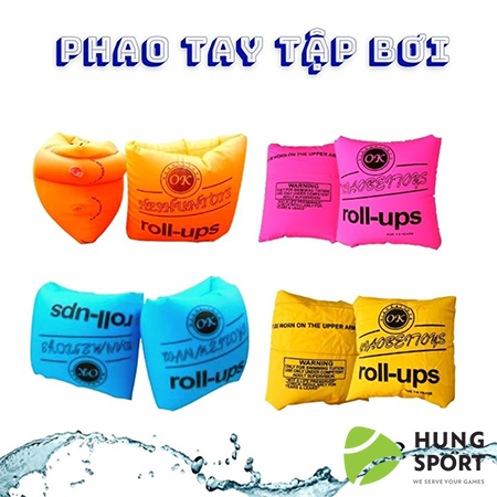 Phao tay trẻ em Roll-Ups