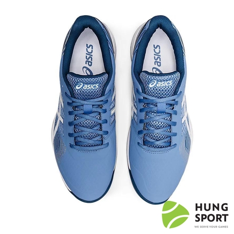 Giày Tennis Asics Gel Game 8 Xanh/Trắng