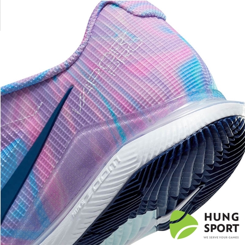 Giày Tennis Nike Court Air Zoom Vapor Pro Tím/Xanh/Trắng