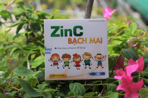 Zin C Bạch Mai bổ sung kẽm giúp cơ thể phát triển khỏe mạnh