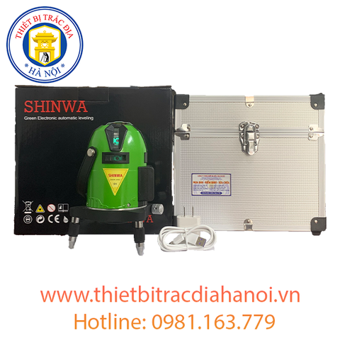 may-can-bang-laser-5-tia-xanh-shinwa-g5