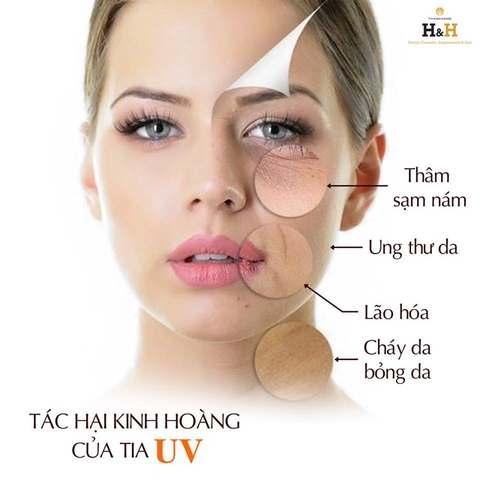 Tia cực tím gây hại cho da thế nào?