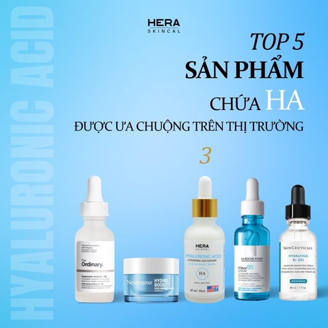 Hyaluronic Acid là gì? 5 sản phẩm chứa Hyaluronic Acid nên dùng