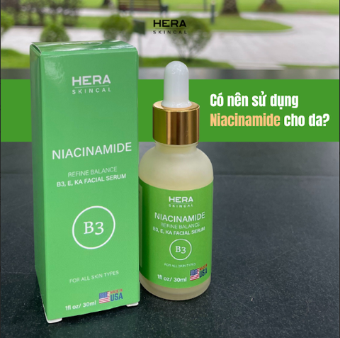 Độc quyền - Heracal Ra Mắt Sản Phẩm Hera Skincal Niacinamide