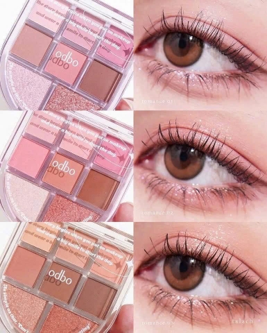 Phấn Mắt 9 ô Odbo