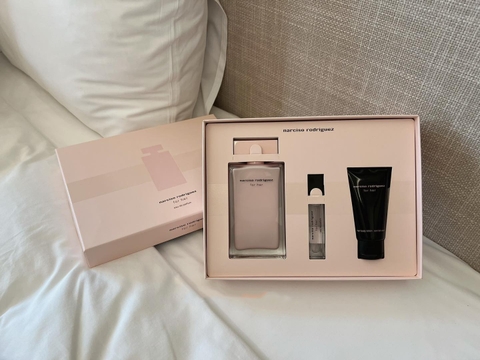 Set nước hoa nữ Narciso For Her edp 3 món