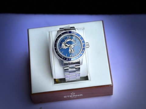 Đồng Hồ Nam Invicta Automatic Blue Skeleton 38549 Chính Hãng