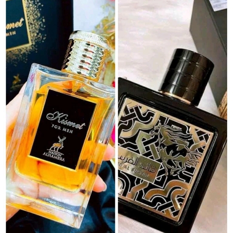 Combo (10ml +10ml) nước hoa nam ngựa dứa + rắn đen