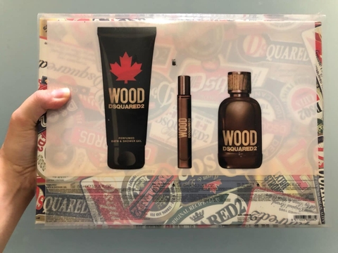 Set nước hoa nam Wood Dsquared2 3pcs