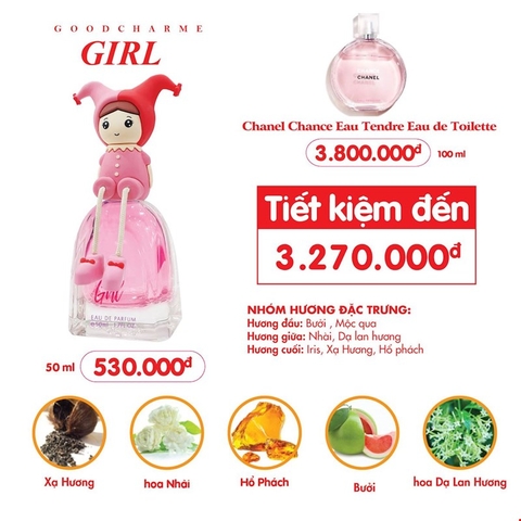 Nước Hoa Trẻ Em Good Charme Girl 50ml
