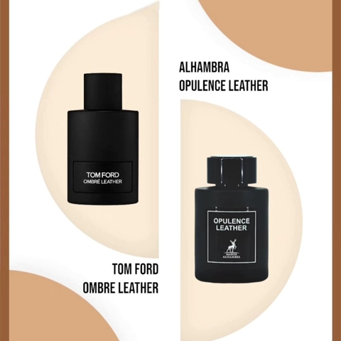 Full 100ml - Nước hoa nam Maison Alhambra Opulence Leather EDP (1t)