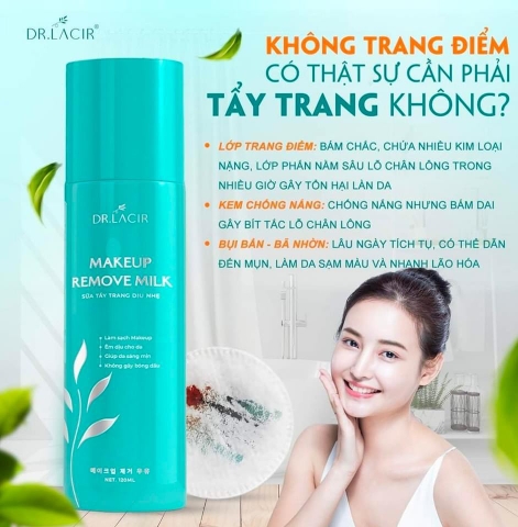 Sữa Tẩy Trang Dr Lacir MP