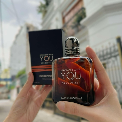 Fullbox 100ml-Nước Hoa Nam Emporio Armani Stronger With You Absolutely Parfum