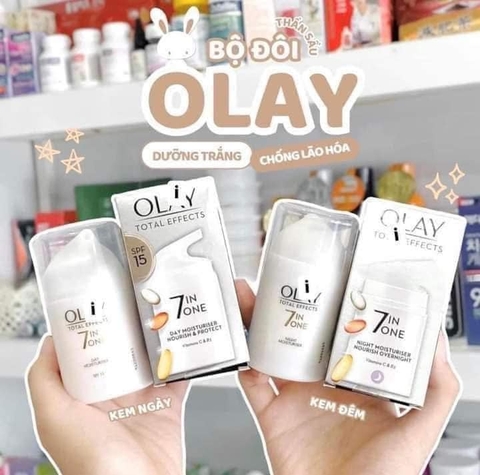 Kem Dưỡng Ban Ngày Olay Total Effects 7 In One Day Moisturiser Nourish & Hydrate 50ml