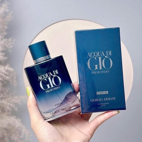 Full 100ml - Giorgio Armani Acqua Di Gio Profondo Parfum ( xanh) 2024