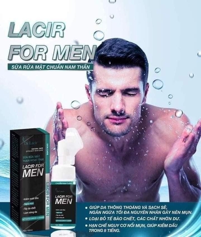 Sữa Rửa Mặt Lacir for men MP