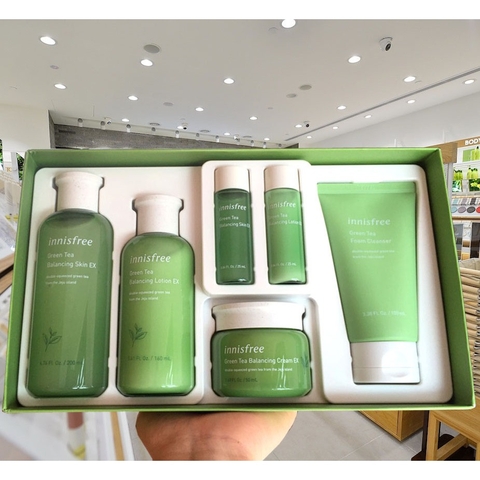 Bộ Innisfree trà xanh 6 món MP