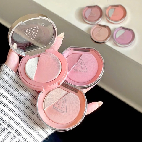 Phấn má kèm bắt sáng 3CE Blushlighter