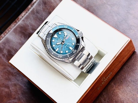 Đồng Hồ Seiko 5 Sports SRPJ45K1 - Nam - Automatic (Tự Động) Dây Kim Loại - Chính Hãng