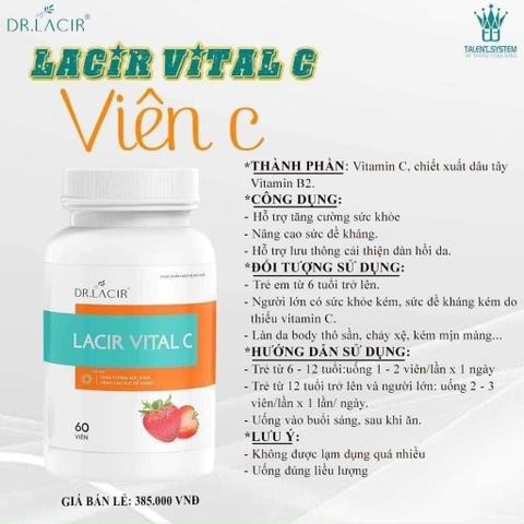 vitamin c dr lacir MP