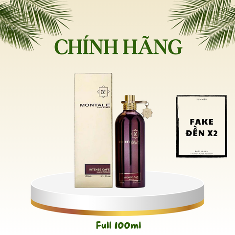 Full 100ml - Nước Hoa Unisex Montale Intense Cafe