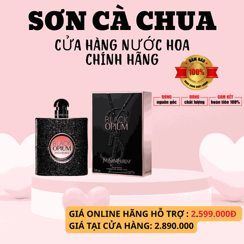Full 90ml - Nước Hoa nữ Yves Saint Laurent YSL Black Opium Women EDP