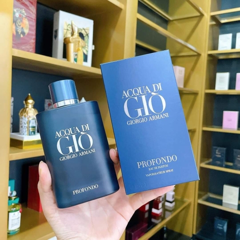 Full 100ml - Nước Hoa Nam Giorgio Armani Acqua Di Giò Profondo ( giò xanh)