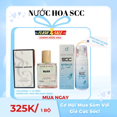 Combo nước hoa nam Bleu size 50ml